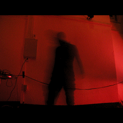 dave phillips, live at sue ellen bar, zürich, switzerland 23rd march 2004. photo by David Thayer